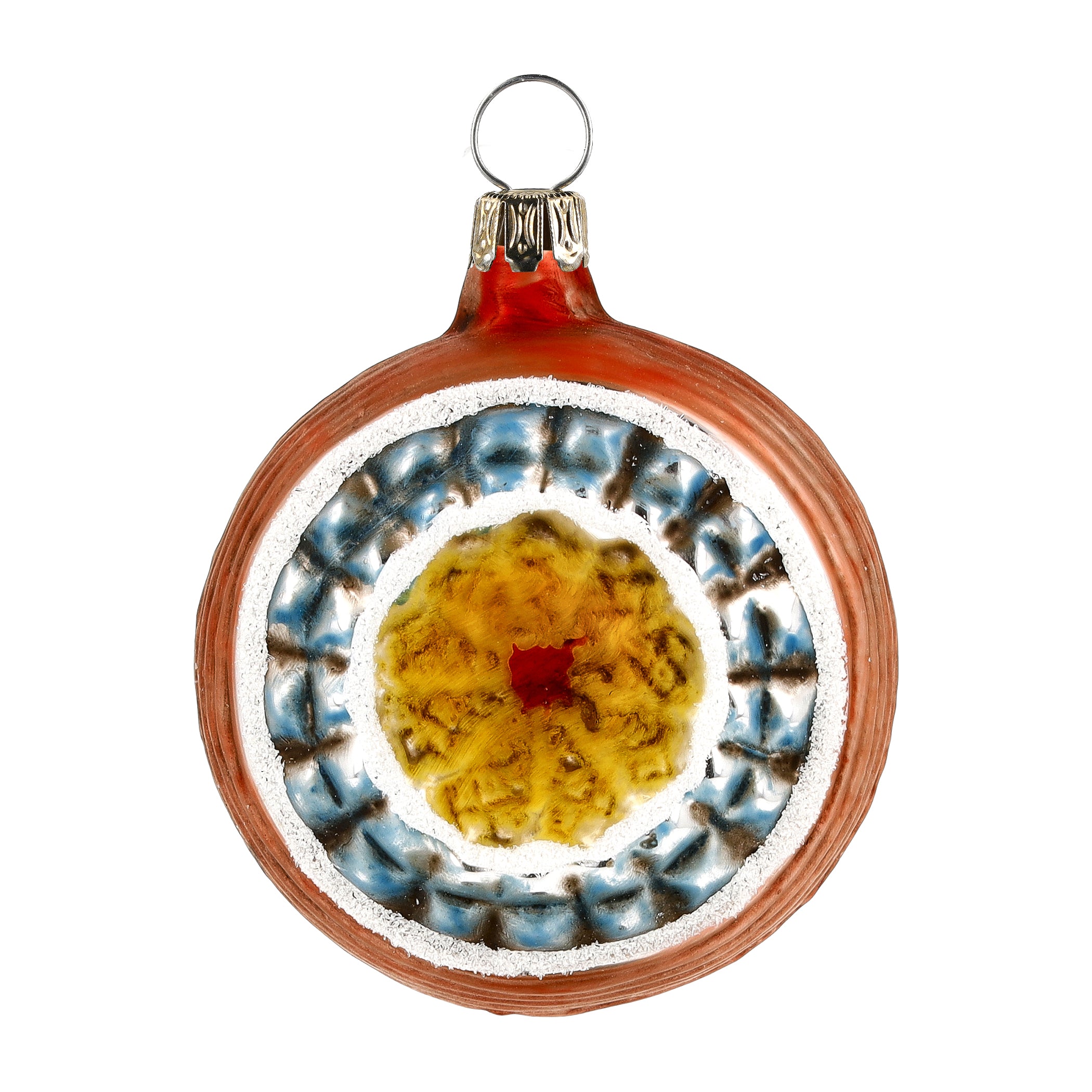 German Glass Reflector Ornament