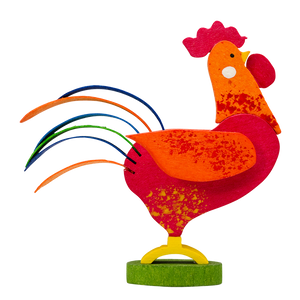 German Rooster Ornament