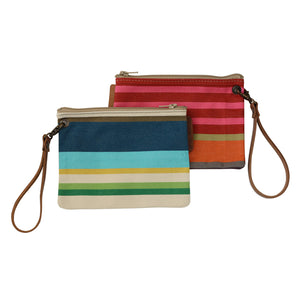 French Canvas Wristlet